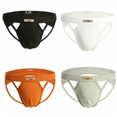 Sexy Men'S Low Rise Boxer Briefs Underwear Soft Cotton Intimate Jockstraps Tight Thongs