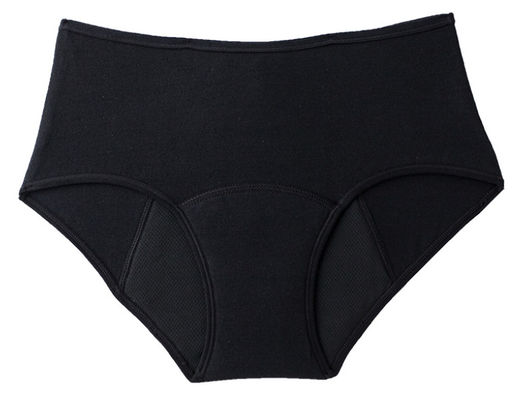 Organic Period Pantie Underwear 4 Layers High Waist Menstrual Panties Heavy Flow