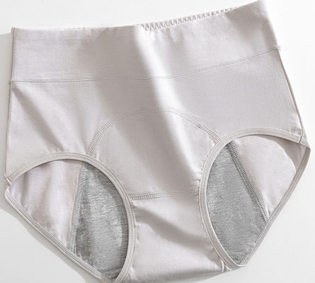 3 Layer Plus Size High Waist Classic Female Period Panties Breathable Menstrual Underwear For Women